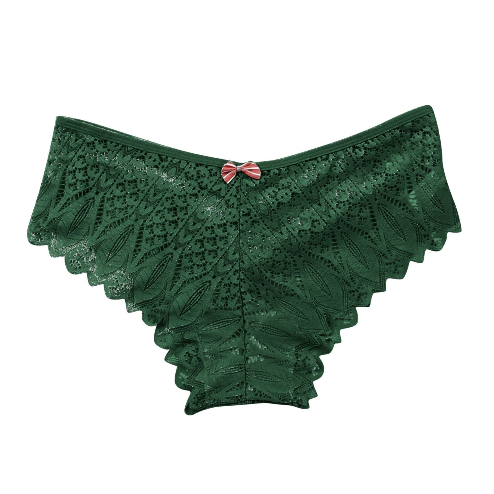 PMUYBHF Women Seamless Underwear High Rise Panties For Women Crochet Lace  Lace Up Panty Hollow Out Underwear Plus Size Underwear For Women Boy Shorts  6.99 