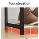 thumbnail image 5 of Zapatero de metal de 4 niveles con estantes resistentes para dormitorio, armario, entrada, ahorro de espacio, solución de organización Aestivo | Rosa | AESTIVO, 5 of 7