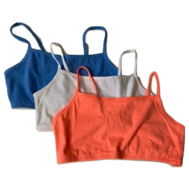 Fruit of the Loom Cotton Spaghetti Strap Sport Bra