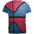 thumbnail image 2 of Championship Basketball Blue and Red All Over Mens T Shirt Multi 2XL, 2 of 2