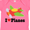 thumbnail image 4 of Inktastic I Love Planes Cute Airplane Boys or Girls Baby Bodysuit, 4 of 5