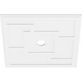 thumbnail image 2 of 38"OD x 4"ID x 13 1/4"C x 1"P Knox Architectural Grade PVC Contemporary Ceiling Medallion, 2 of 11