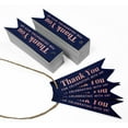 thumbnail image 3 of Inkdotpot Pack Of 50 Thank You For Celebrating With Us Bridal Shower Favor Paper Tags Craft Real Rose Gold Foil Hang Tags, 3 of 6