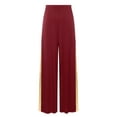 thumbnail image 4 of inhzoy Womens 2Pcs Liturgical Praise Dance Dress with Wide-Leg Pants Worship Church Outfit Burgundy XL, 4 of 7