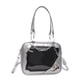thumbnail image 1 of Bolso de hombro para mujer, elegante bolso de viaje, bolso de mano de gran capacidad para viajes al aire libre. Plata, 1 of 9