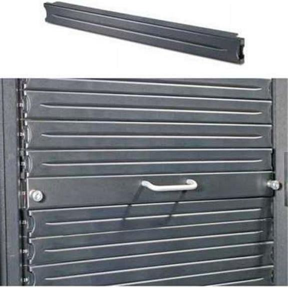 Schneider Electric IT USA AR8136BLK Black Modular Toolless Airflow Management Blanking Panel