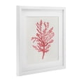 thumbnail image 2 of Stupell Industries Contemporary Rosy Pink Coral Branch White Framed Print Under Glass, 16 x 16, by Janet Tava, 2 of 8