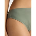 thumbnail image 5 of Time and Tru Women’s and Women's Plus High Cut Mid Rise Bikini Bottoms, Sizes XS-2X, 5 of 6