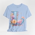 thumbnail image 5 of Letter L Graphic Tee Unisex Jersey Short Sleeve Vintage Art Design Original Artwork, 5 of 16