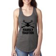 thumbnail image 1 of Wild Bobby, Family Tradition Buck Hunting, Hunting, Women Racerback Tank Top, Dark Grey, Small, 1 of 4