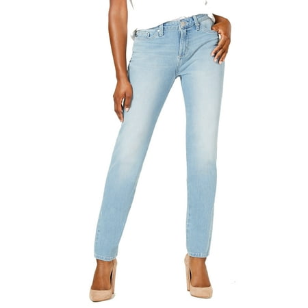 Womens Short Skinny-Leg Stretch Jeans 14