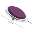 thumbnail image 2 of unbranded Espejo Portátil Morado Con Redondo Metálico Para Retoques En El Hogar, 2 of 6