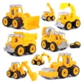 thumbnail image 3 of 1 Set Creative Excavator Model Educational Auto Toy Funny Engineering Car for Boys Kids, 3 of 6