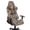 Deer Elk Camo Hunting, variant on TSOVTHRID Skull Red Floral Moon Print 4 Pieces Gaming Chair Cover Set, Washable Computer Chair Slipcovers with Elastic Bottom Universal Desk Chair Seat Protector with Armrest Pad