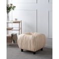 thumbnail image 2 of Jennifer Taylor Home, Gracie Decorative Ottoman, Beige, 2 of 7