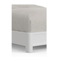 thumbnail image 4 of King Panel Bed - White Mahogany Solids & Veneers - Scalloped Headboard - Sturdy Bedroom Furniture, 4 of 6