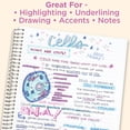thumbnail image 6 of Zebra Pen Mildliner Double-Ended Creative Highlighter Set - Assorted Colors 15-Pack, 6 of 10