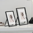 thumbnail image 4 of Silver 8x6''Floating Photo Frame,For Photo Sizes (5x3.5''6x4''7x5''),Simple Metal beaded floating Picture Frames 5x7'' Gold for Tabletop/Shelf,Classy Gift Choice for Thanksgiving,WeddingThanksgiving, 4 of 7