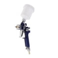 thumbnail image 1 of Aerógrafo H2000 HVLP Baoblaze de alimentación Por gravedad Mini pulverizador de pintura azul, 1 of 8