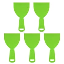 5pcs Putty Scraper 4" Flexible Plastic Putty Knife for Taping Painting