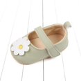 thumbnail image 7 of SYNPOS 0-18M Baby Girls Flower Shoes PU Leather Shoes Soft Sole First Walkers, 7 of 7