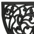 Achim Home Furnishings Wrought Iron Rubber Door Mat, 18" L x 30" W