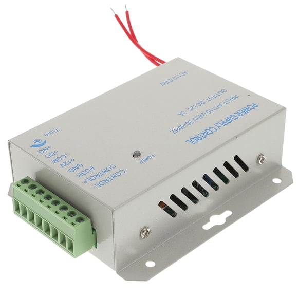 CIMAXIC AC 110 240V to DC 12V 3A Power Supply for Door Access Control Worldwide Voltage,4.45"X3.54"X1.34"