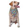 thumbnail image 6 of Dog Bandanas, Cartoon Fruit Popsicle Print Adjustable Dog Scarf Triangle Bib Handkerchief Accessories for Small Medium Large Dogs, Cats, Pets, 6 of 6