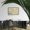 thumbnail image 5 of 1715 Map of West Indies Islands of America -  Vintage Map Wall Art - Shows what belongs to Spain, England, France and Holland - Old West Indies Art - Carribean Art, 5 of 7