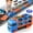 Blue, variant on Flooyes Toy Trucks Cars for Toddlers, Transport Carrier Truck Race Track Set for Boys Kids, with 12 Die-Cast Metal Toy Cars, Kids Toys Set for 2 3 4 5 6 Years Old (Blue)