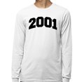 thumbnail image 2 of 2001 College Style Long Sleeve Shirt Unisex 5X-Large White, 2 of 5