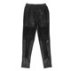 thumbnail image 1 of Leggings de piel sintética con encaje para mujer, pantalones de cintura alta, mallas finas para mujer (negro, talla M), 1 of 6