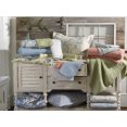 thumbnail image 5 of Laura Ashley - Juego de edredón tamaño queen, ropa de cama reversible de algodón con fundas a juego, decoración del hogar, ideal para todas las estaciones (Queen rosa madreselva), 5 of 5