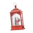 thumbnail image 2 of Sharprepublic Christmas Snow Globe Lighted Snow Globe Lantern Glitter Christmas Decoration Night Light for Indoor Room Gifts Santa Claus Tree, 2 of 8