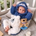 thumbnail image 1 of Muñeca Reborn BABESIDE Aiden Boy de 50 cm con juguete y caja de regalo, 1 of 9