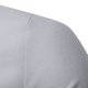 thumbnail image 5 of pstuiky camisetas de manga larga para hombre, Camisa de manga larga con botones y cuello alto para hombre, color liso top de hombre l, 5 of 8