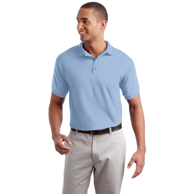 Gildan Men's Short Sleeve Jersey Knit Sport Shirt. 8800