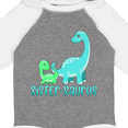 thumbnail image 4 of Inktastic Sister-saurus Cute Brontosaurus Family Boys or Girls Long Sleeve Baby Bodysuit, 4 of 5