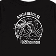 thumbnail image 4 of Inktastic Summer Vacation Mode Myrtle Beach South Carolina Boys or Girls Long Sleeve Toddler T-Shirt, 4 of 5