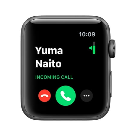Apple Watch Series 3 GPS Space Gray - 42mm - Black Sport Band
