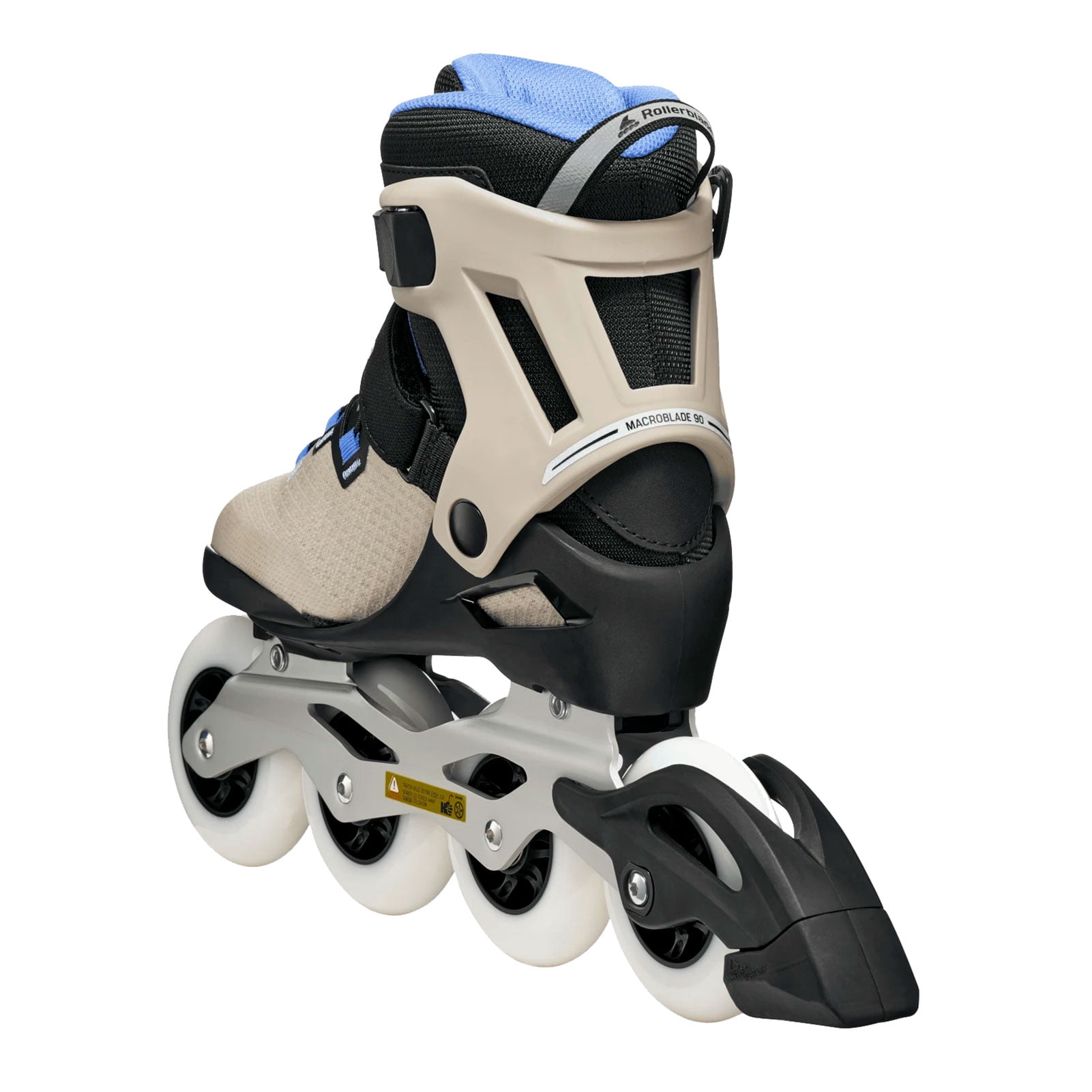 ROLLERBLADE Women's Macroblade 90 W Black/Sand/Cornflower Skates, Size: 9/9.5
