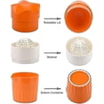 thumbnail image 2 of Citrus Juicer Orange Squeezer, Manual Juicer,hand Juicer,orange Juicer With Strainer And Container, For Lemon,orange,lime,citrus, 2 of 5