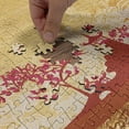 thumbnail image 4 of Ambesonne East Jigsaw Puzzle, Far Eastern Scenery View, Heirloom-Quality Fun Activity for Family Durable Cardboard, 1000 pcs, Persian Orange and Pink, 4 of 5