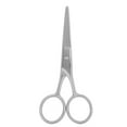 thumbnail image 2 of Beard Scissors, Stainless Steel Curved Handle Facial Beard Scissors  for Beard Trimming for Men Use MJ-LF010, 2 of 7