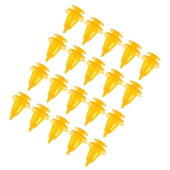 fastboy 20 Pcs Clips de Panneau de Porte à Goupille 6507686-AA pour Jeep Grand Cherokee Jaune