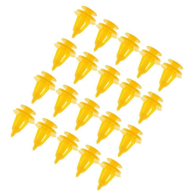 fastboy 20 Pcs Clips de Panneau de Porte à Goupille 6507686-AA pour Jeep Grand Cherokee Jaune