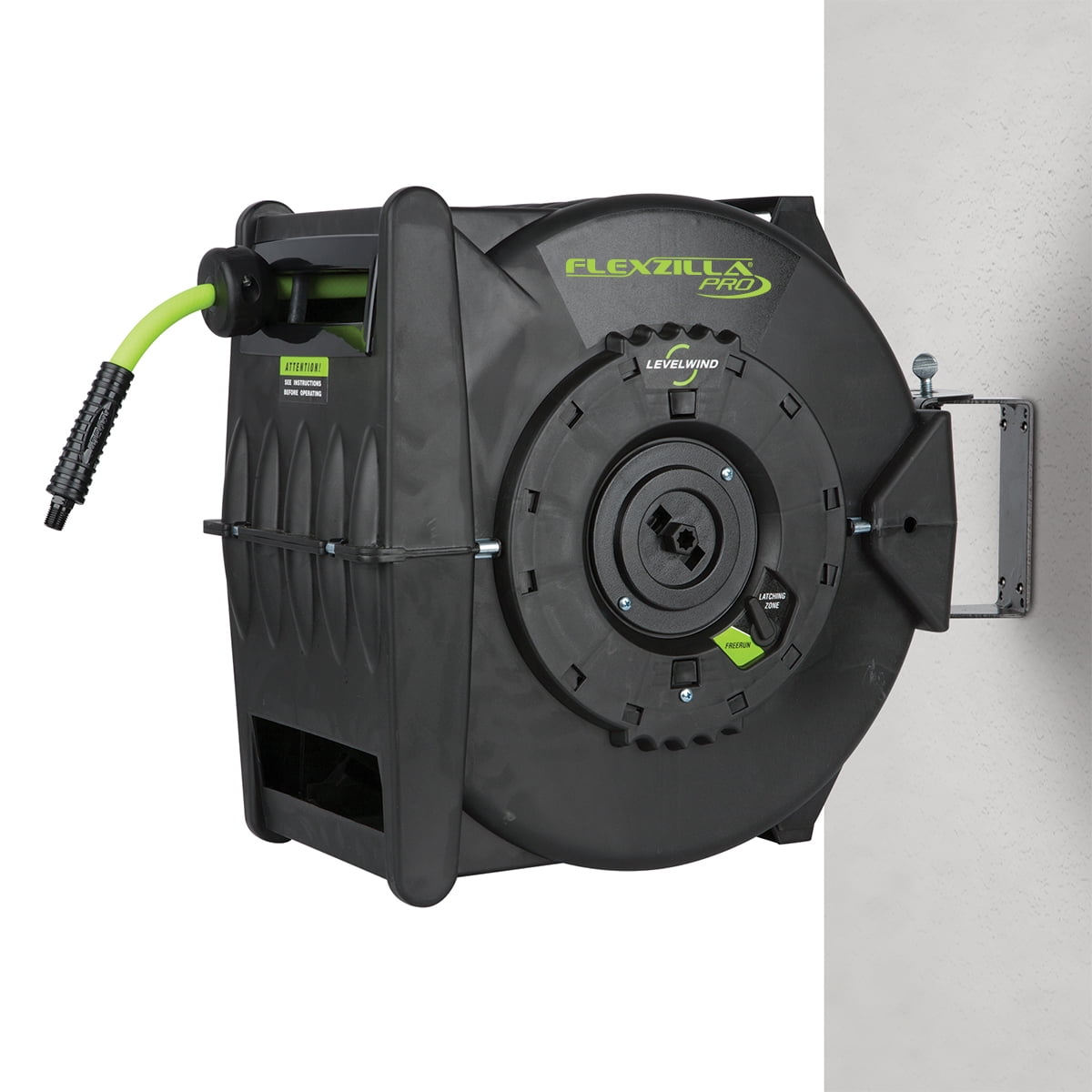 Flexzilla® Pro Retractable Air Hose Reel with Levelwind