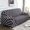 thumbnail image 3 of Shanna Stretch Sofa Slipcover Non Slip Couch Covers for 1 2 3 4 Seater and Sectional Couch, Sofa Furniture Protector(3 Seater,Black Geometry), 3 of 13