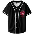 thumbnail image 2 of Lyn Lapid Buzzkill Merch Baseball Jersey V-Neck Shirt Women Men Short Sleeve Streetwear Clothes, 2 of 3