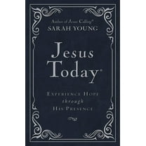 Jesus Today Jesus Today Deluxe Edition, Leathersoft, Navy, with Full Scriptures: Experience Hope Through His Presence (a 150-Day Dev, (Hardcover)